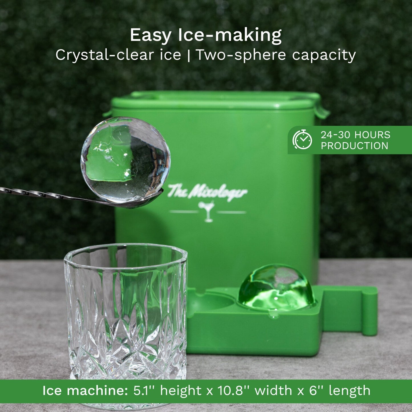 Antarctic Clear Ice Maker (Sphere or Cube)